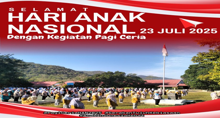 SMAN 1 Kempo Peringati Hari Anak Nasional 2025 dengan Senam “Anak Indonesia Hebat”