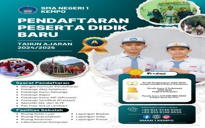 SIAP-SIAP ADIK-ADIK SMP PPDB SMAN 1 KEMPO MULAI DI BUKA!!!