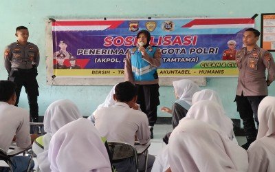 Sosialisasi Anggota kapolres Dompu dalam Rangka 